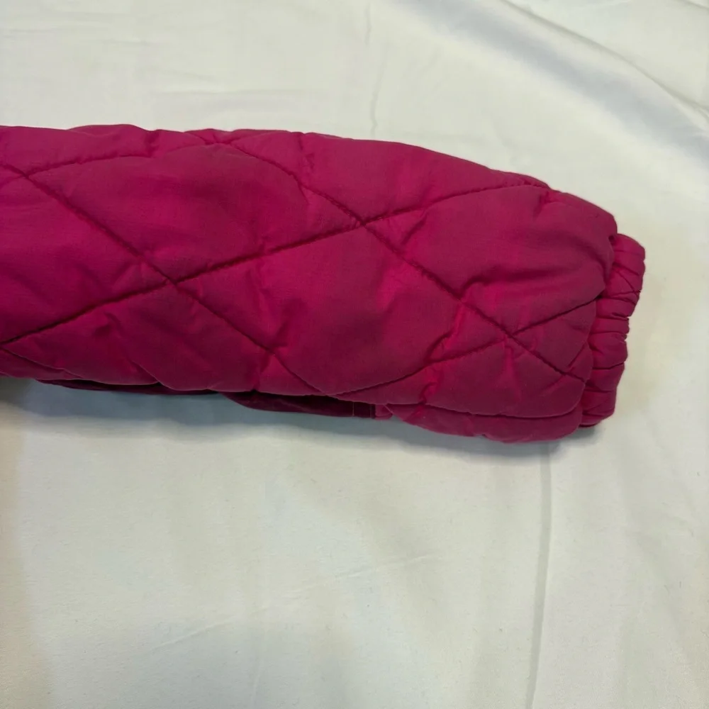 Patagonia Girls 4T Quilted Winter Jacket Removable Hood Vintage - Picture 4 of 9